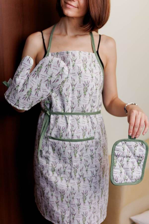 Фото - Фартук Прованс Соцветие лаванды универсальное (042360)