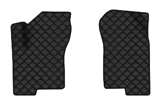 Коврики из экокожи в салон авто передние EVAtech ECO для Patriot (MK74) Jeep 2006-2011 1 поколение SUV USA (JP1760AD2LA2BBB)