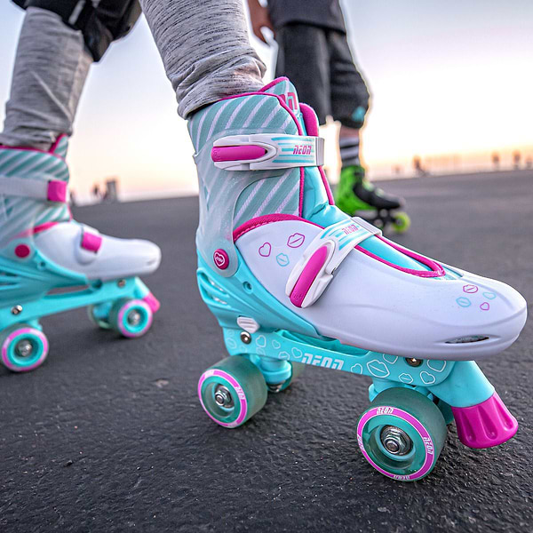 Фото - Ролики Neon Combo Skates Бирюзовый (Размер 34-37)(NT10T4)