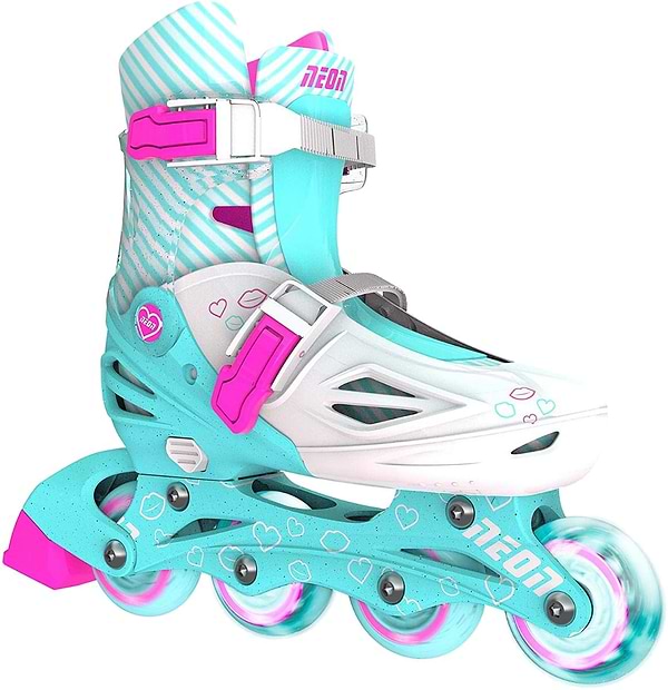 Фото - Ролики Neon Combo Skates Бирюзовый (Размер 34-37)(NT10T4) Фото - Ролики Neon Combo Skates Бирюзовый (Размер 34-37)(NT10T4)