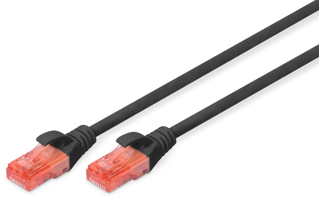 Кабель патч-корд Digitus CAT 6 UTP 5 м Black (DK-1617-050/BL)