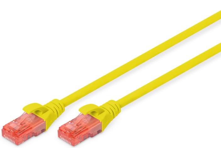 Кабель патч-корд Digitus Cat 6 UTP 2m Yellow (DK-1617-020/Y)