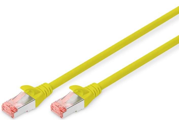 Кабель патч-корд Digitus Cat 6 S-FTP 5m Yellow (DK-1644-050/Y) - Фото 1