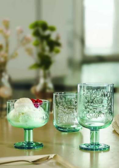 Фото - Бокал Bormioli Rocco Graphica Green 365 мл (122103MTV121990)