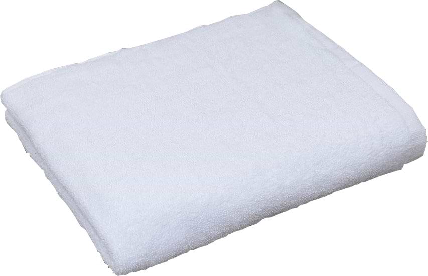 Рушник для обличчя GM Textile махровий білий 50х90 - Фото 1