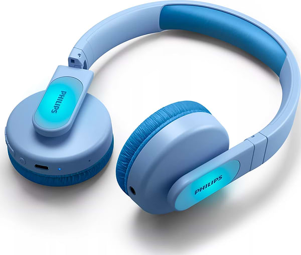 Фото - Наушники накладные беспроводные Philips Kids TAK4206 On-ear Wireless Mic Blue