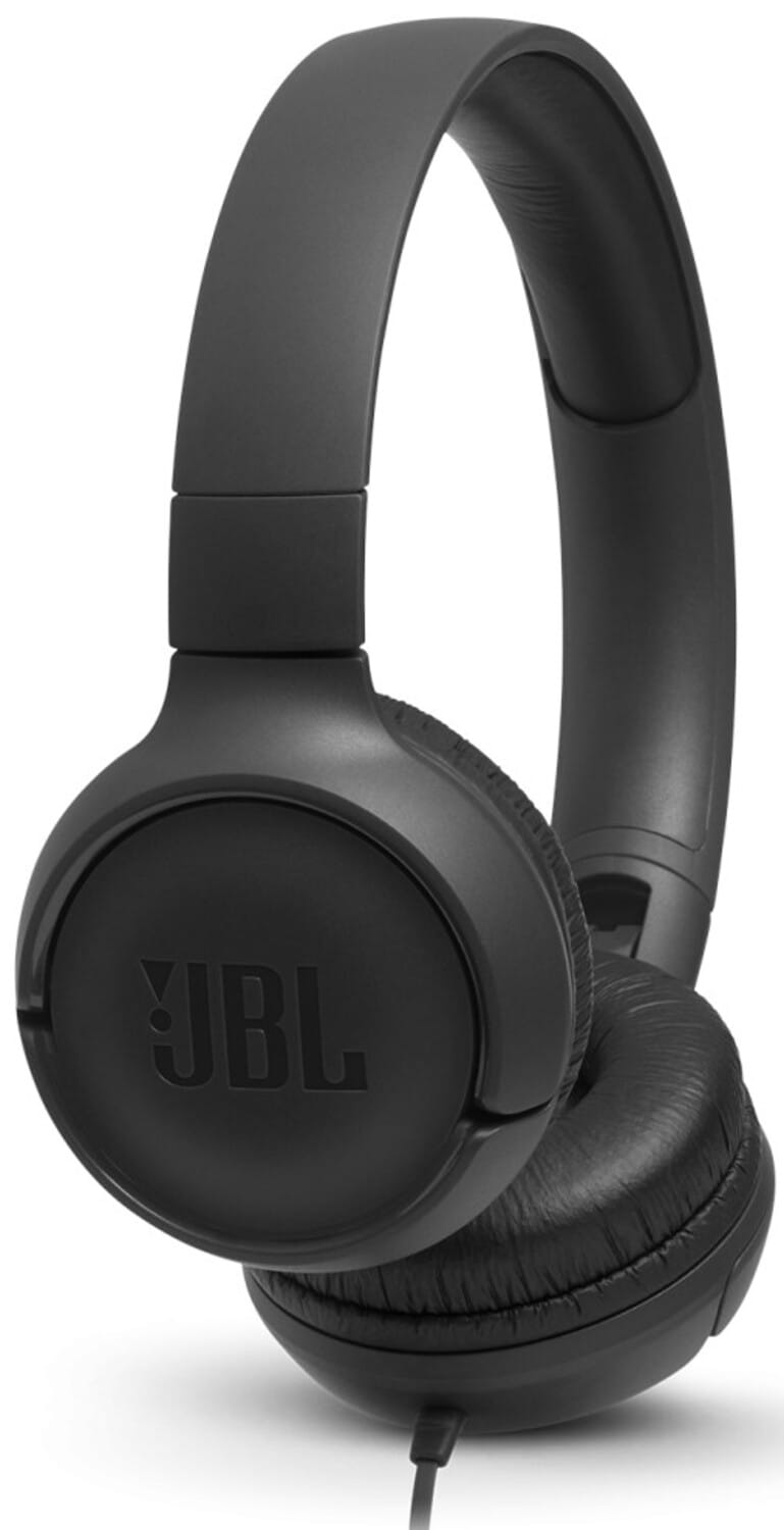 Навушники накладні дротові JBL T500 Black (JBLT500BLK) - Фото 1