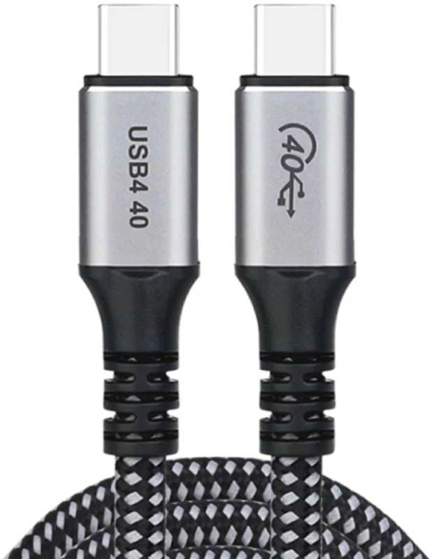 Кабель Choetech USB 4.0 Gen 3 Type-C M-M, 1.2m 240W (8K HDR) (XCC-1040-GY)