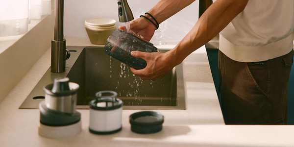 Фото - Пилосос ручний для дому RoboRock H60 Hub