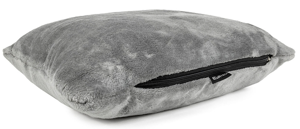 Фото - Набор плед + подушка в авто EVAtech из махры S для Suzuki серые (MBLMPSSGV112)