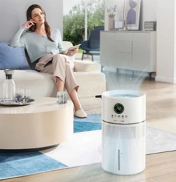 Фото - Зволожувач повітря Morphy Richards Soft Mistless Humidifier 4л (MR2805) White