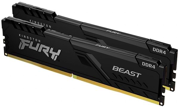 Фото - Память DDR Kingston DDR4 16GB KIT 2666 FURY Beast (KF426C16BBK2/16)