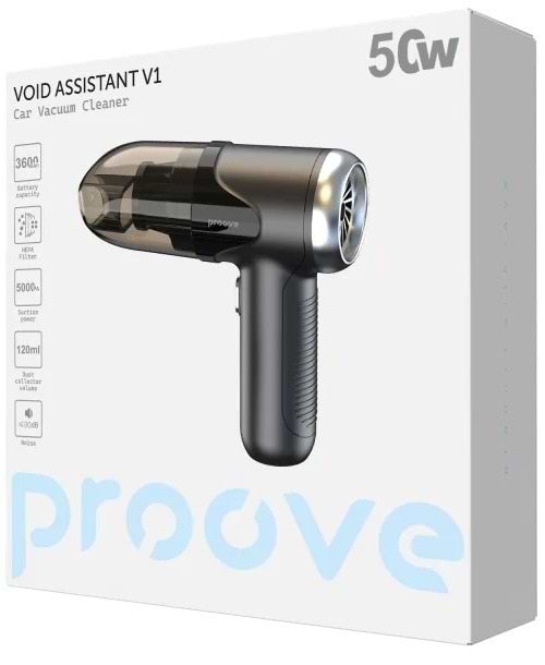 Фото - Автомобільний пилосос Proove Void Assistant V1 Black (PAVS15001201)