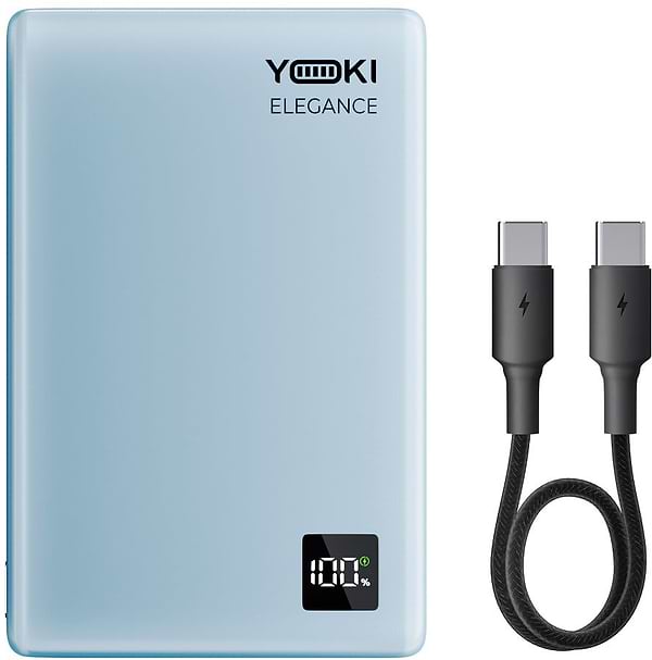 Фото - Батарея мобільна YOKI Magnetic Elegance 15W 5000 mAh (YK-MPE515 Blue)
