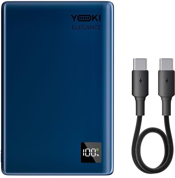 Фото - Батарея мобільна YOKI Magnetic Elegance 15W 5000 mAh (YK-MPE515 Deep Blue)