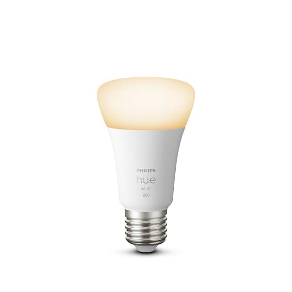 Фото - Розумна лампа Philips Hue White E27 3 шт. (929001821620)
