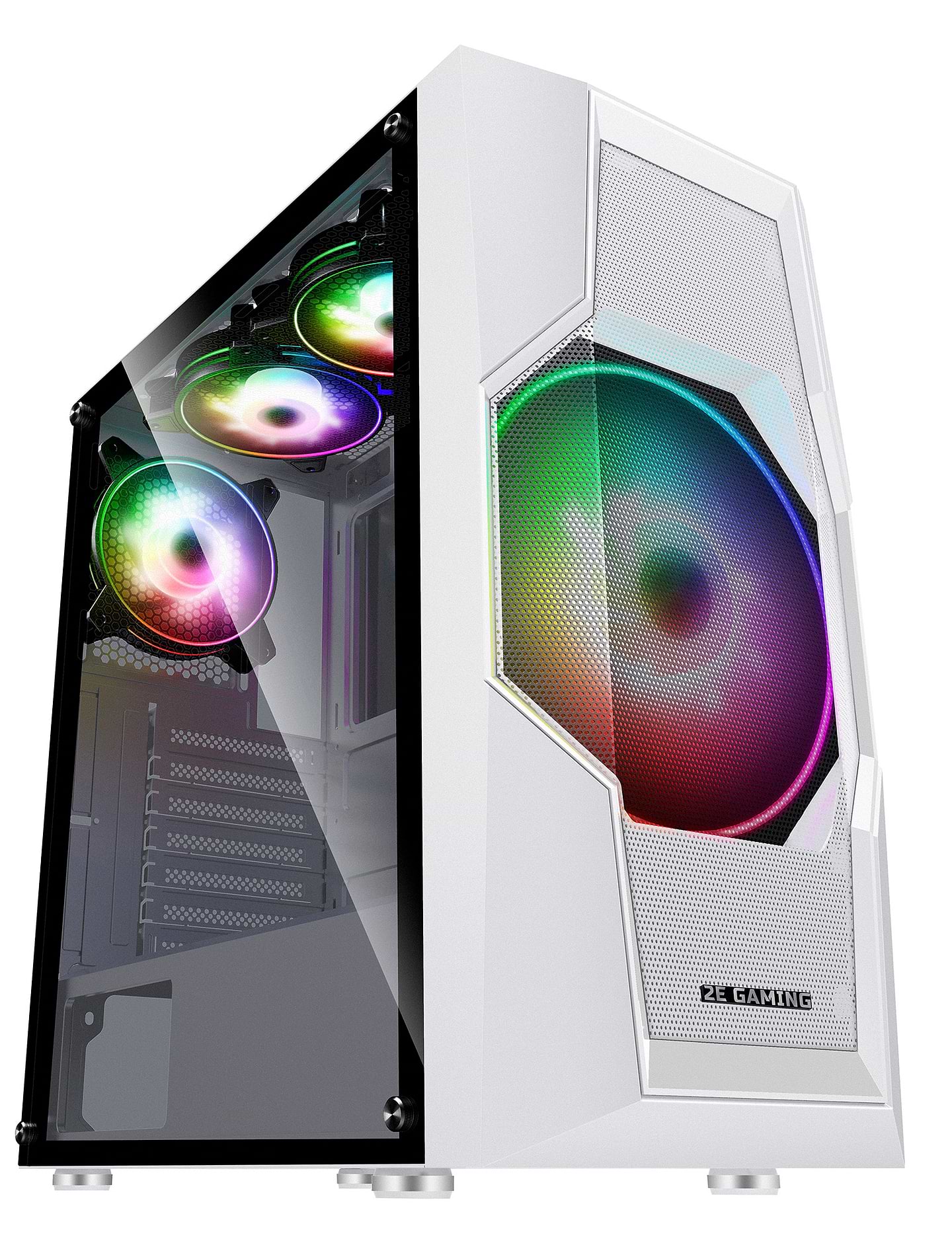 Корпус 2E Gaming Turbo White (2E-G2057W) без БЖ