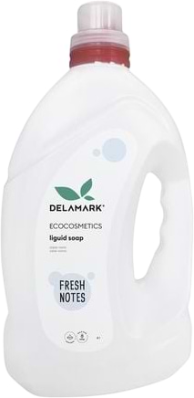 Купити Рідке мило для рук DeLaMark Свіжі нотки 4 л (4820152332042) - Фото 1 Рідке мило для рук DeLaMark Свіжі нотки 4 л (4820152332042) - Фото 1