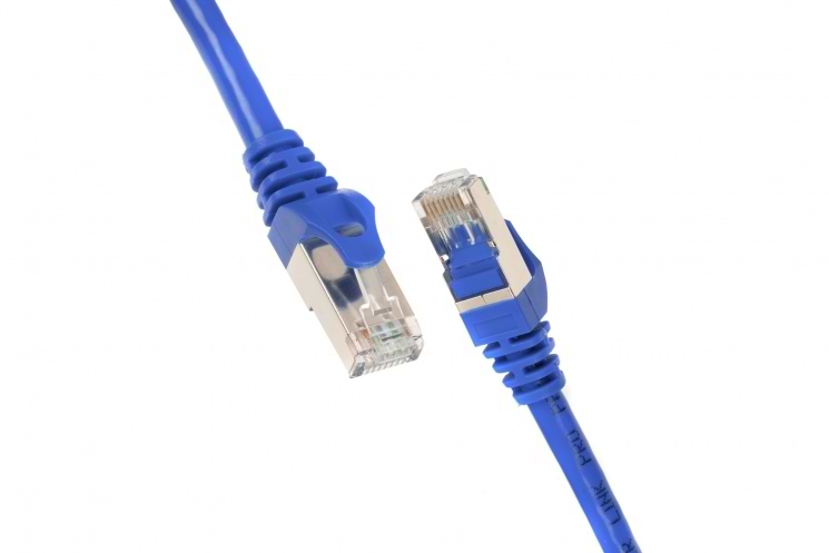 Кабель патч-корд 2E Cat 5e UTP RJ45 26AWG 0.20 m Blue (2E-PC5ECA-020BL)