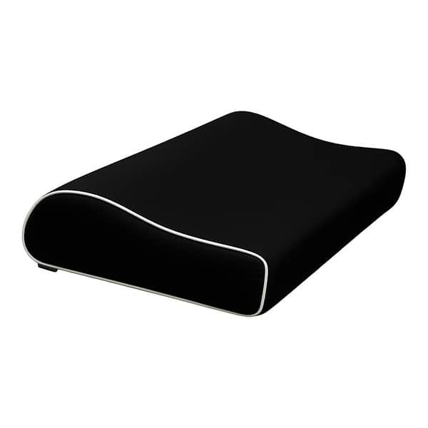 Фото - Подушка ортопедична MirSon №6113 Delicate satin Black Pearl Kiddy Boy 50х29х5/8 (2200003262674)