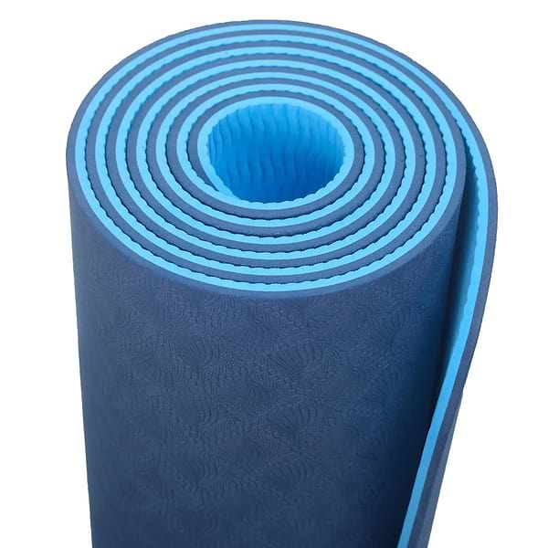 Фото - Коврик для йоги и фитнеса TECOFIT Dual Color TPE Mat 183х61х0.6 см (TOP18013825/6)