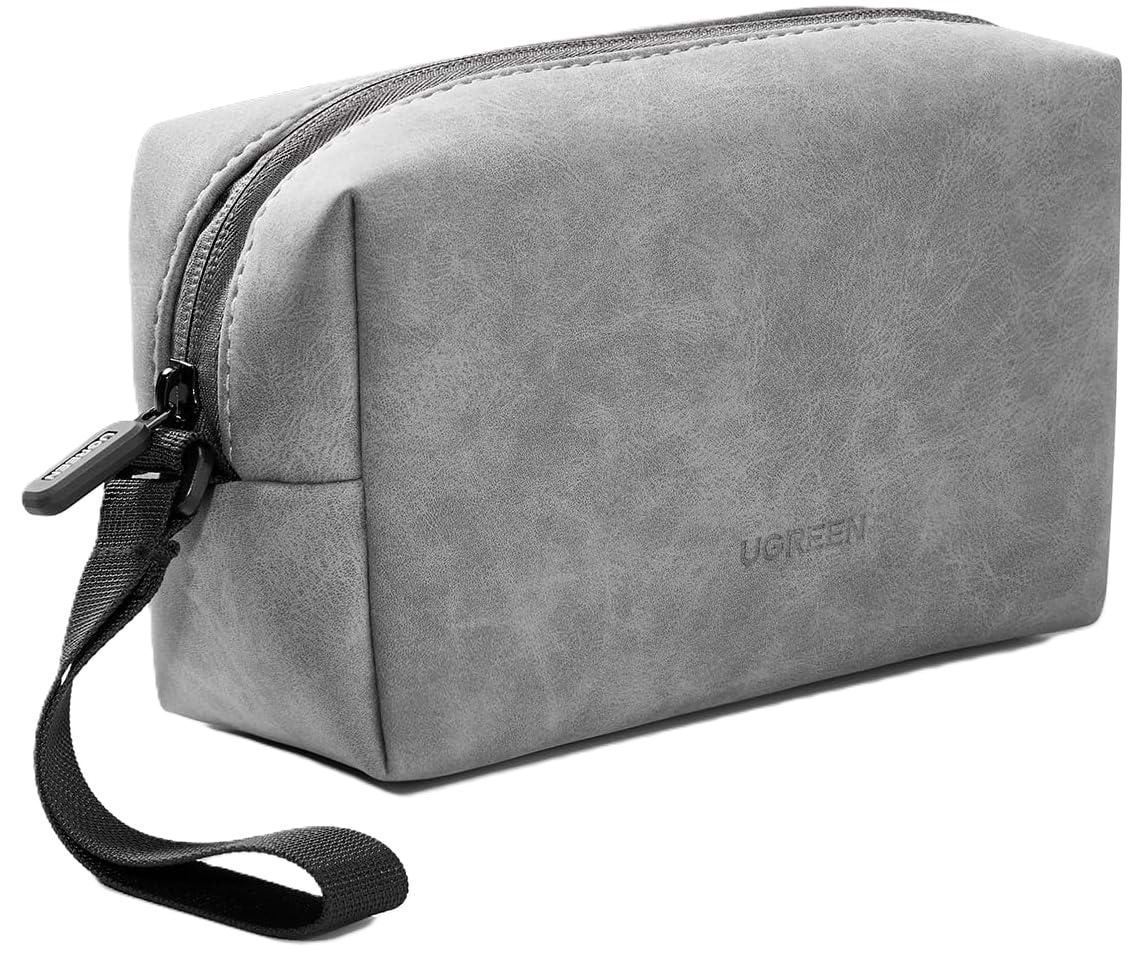 Органайзер для хранения кабелей UGREEN LP285 Electronics Accessories Storage Bag with Lanyard Gray (80520)