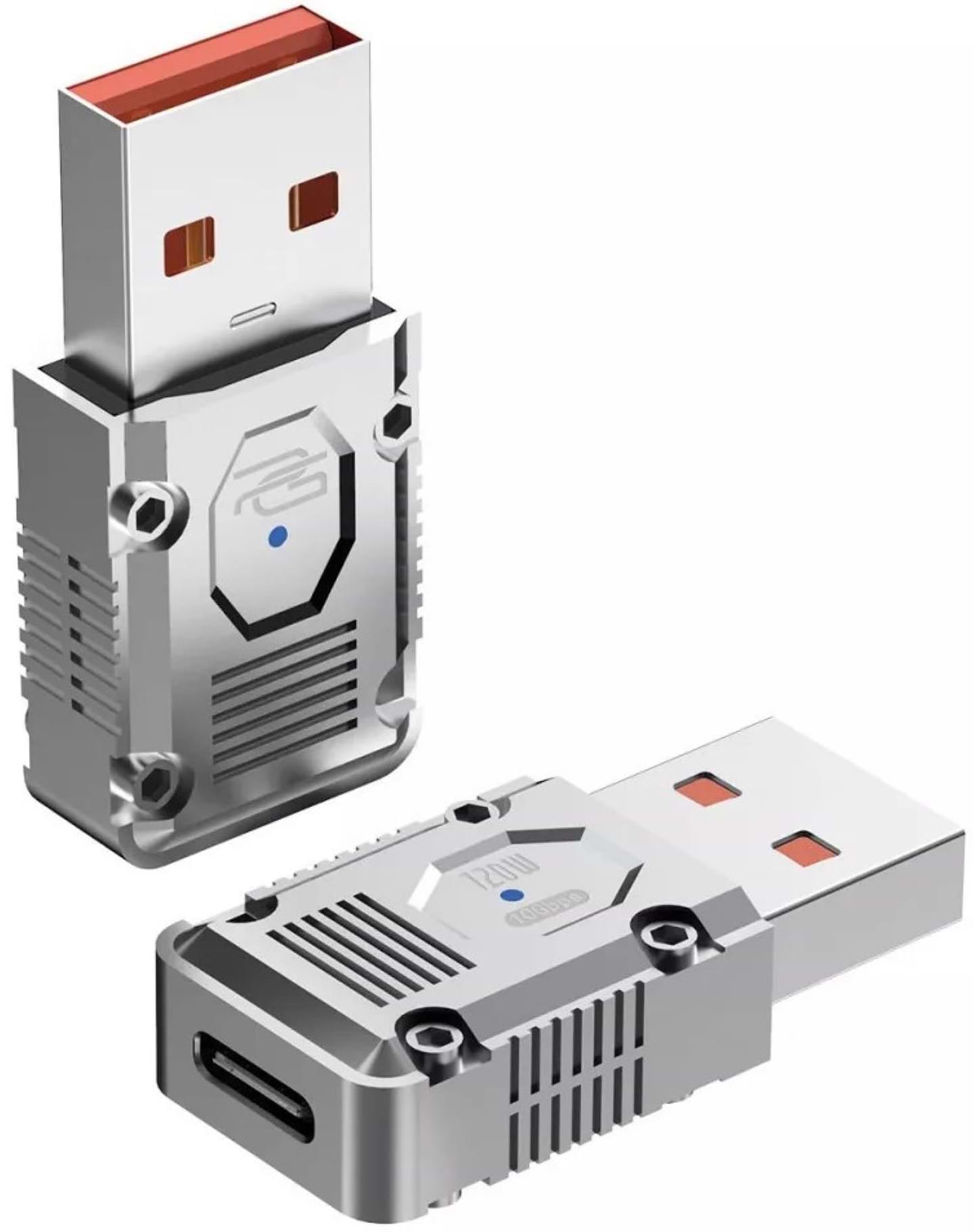 Перехідник Proove Gaming Matrix OTG Type-C to USB silver (HBMA00012006)