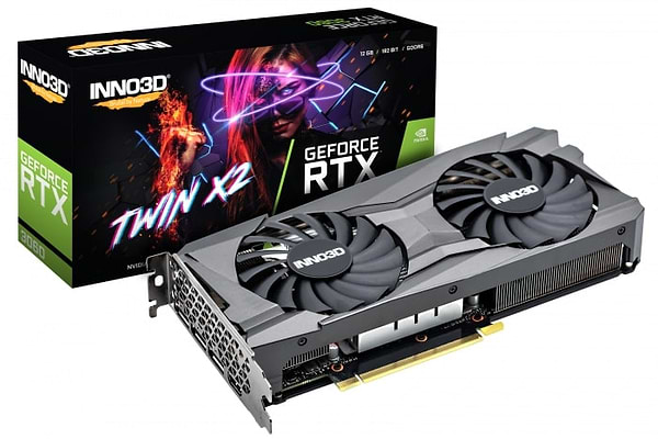 Фото - Відеокарта Inno3D NVIDIA RTX 3060 LHR (N30602-12D6-119032AH)