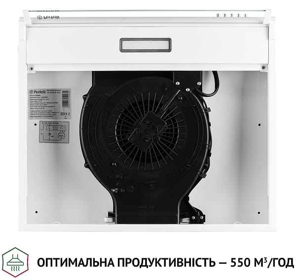 Фото - Витяжка традиційна Perfelli PL 6144 W LED