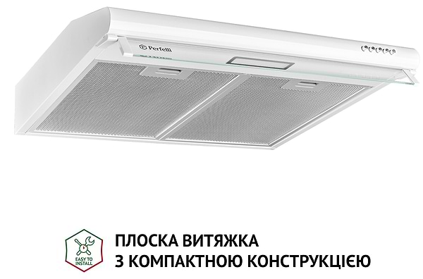 Фото - Витяжка традиційна Perfelli PL 6144 W LED