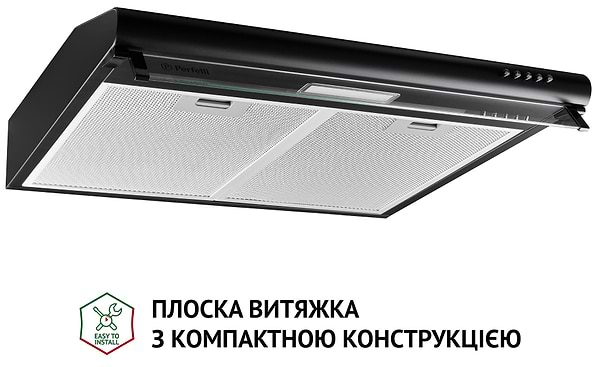 Фото - Вытяжка традиционная Perfelli PL 6144 BL LED