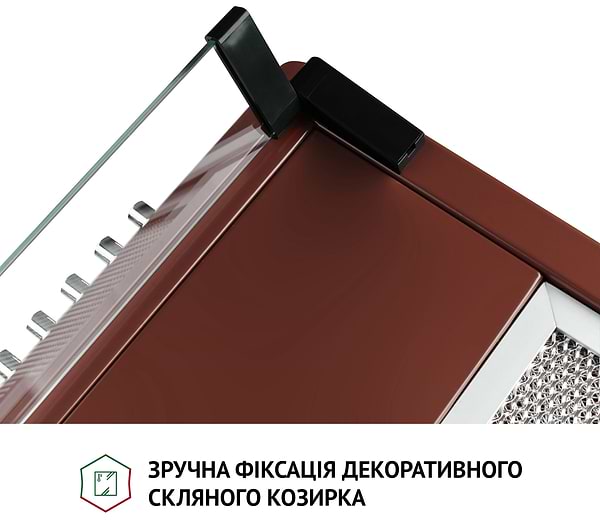 Фото - Вытяжка традиционная Perfelli PL 6144 BR LED