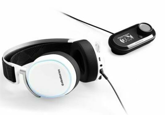 Фото - Гарнітура дротова ігрова SteelSeries Arctis Pro + GameDAC White (61454)