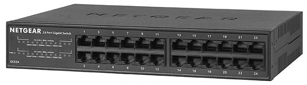 Фото - Коммутатор локальной сети (Switch) Netgear GS324-200EUS