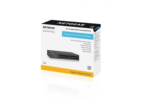 Фото - Коммутатор локальной сети (Switch) Netgear GS324-200EUS