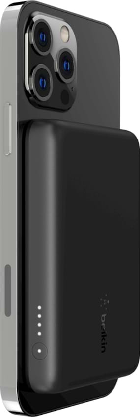 Фото - Батарея мобильная Belkin MagSafe 2500mAh Wireless Power Bank Black (BPD002BTBK)