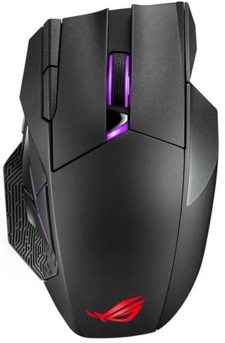 Мышь беспроводная игровая Asus ROG Spatha X WL/USB Black - Фото 1