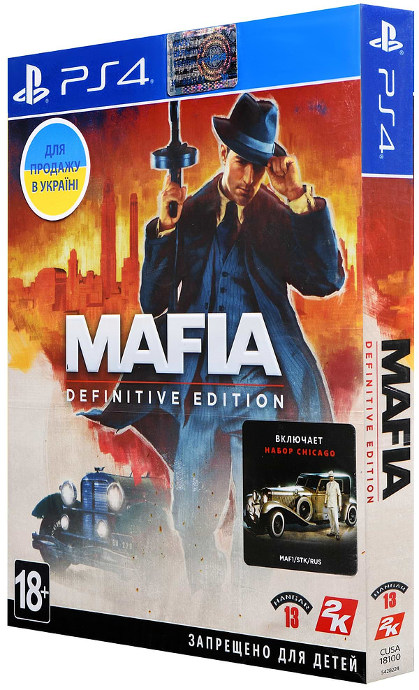 Фото - Ігровий диск PS4 Mafia Definitive Edition [Blu-Ray диск]