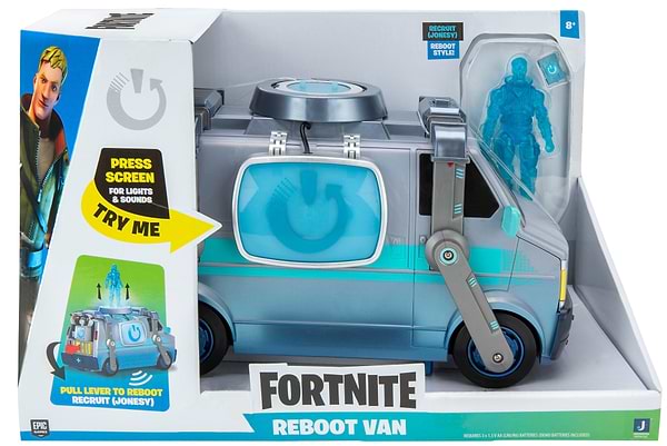 Фото - Коллекционная фигурка Jazwares Fortnite Deluxe Feature Vehicle Reboot Van (FNT0732)
