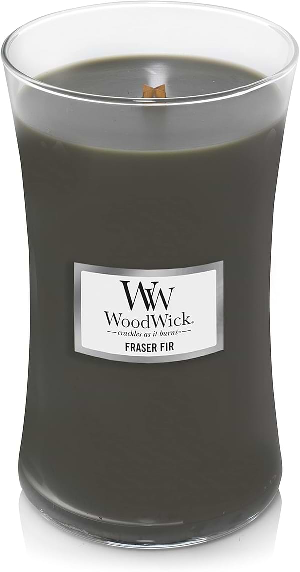 Фото - Свічка скло Woodwick Large Frasier Fir (Ялиця Фразера) 609г (93175E)