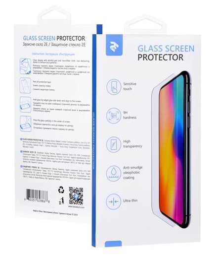 Захисне скло для смартфону 2E for TECNO POP 5 (BD2p), 2.5D FCFG Black (2E-TC-POP5-SMFCFG-BB)