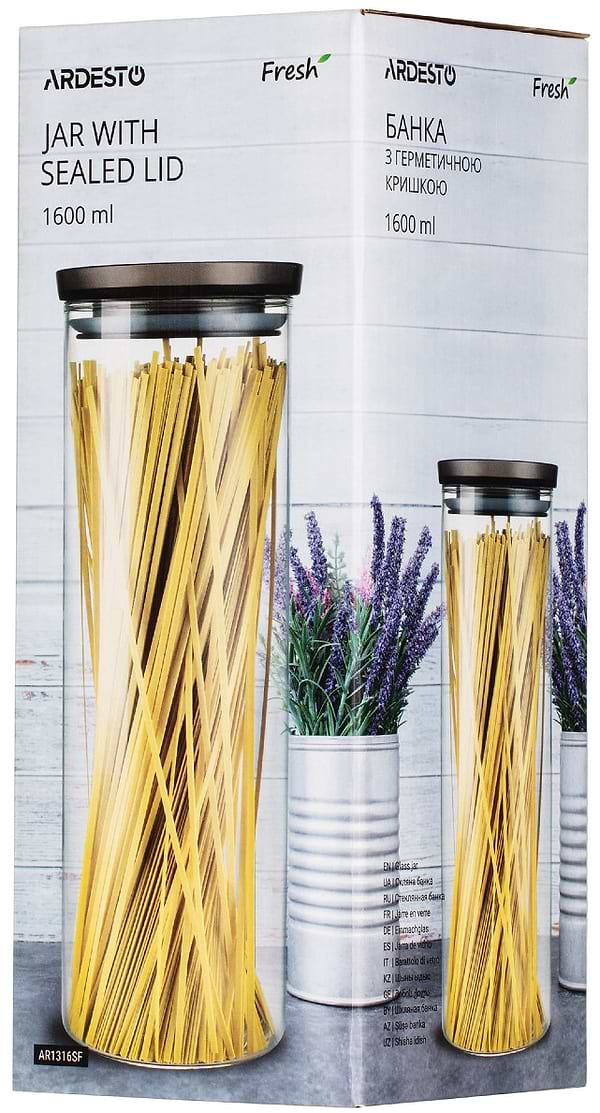 Фото - Ємність для сипучих Ardesto Fresh 1600 мл (AR1316SF)