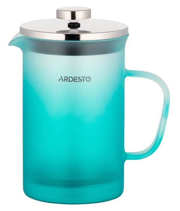 Фото - Френч-прес Ardesto Fresh 800 мл Blue Tiffany (AR1108BFM)