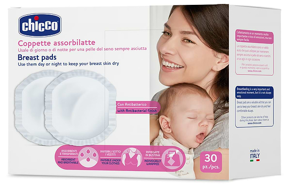Фото - Прокладки для грудей Chicco абсорбуючі 30 шт. (61779.00)