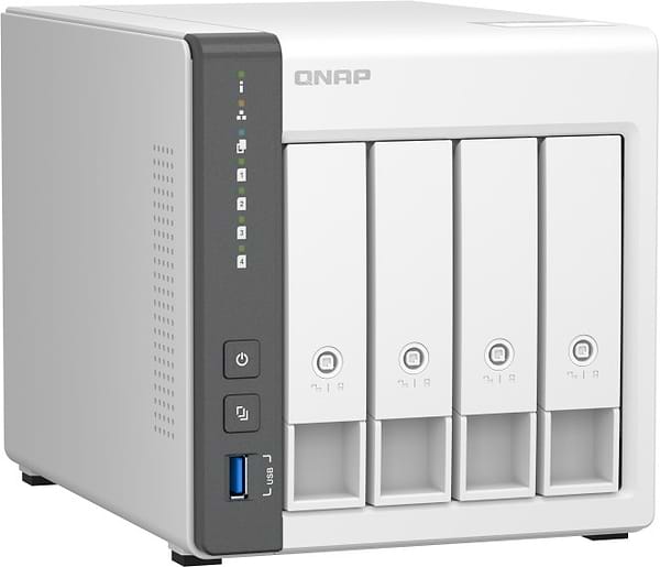Фото - Мережеве сховище без HDD QNAP TS-433-4G