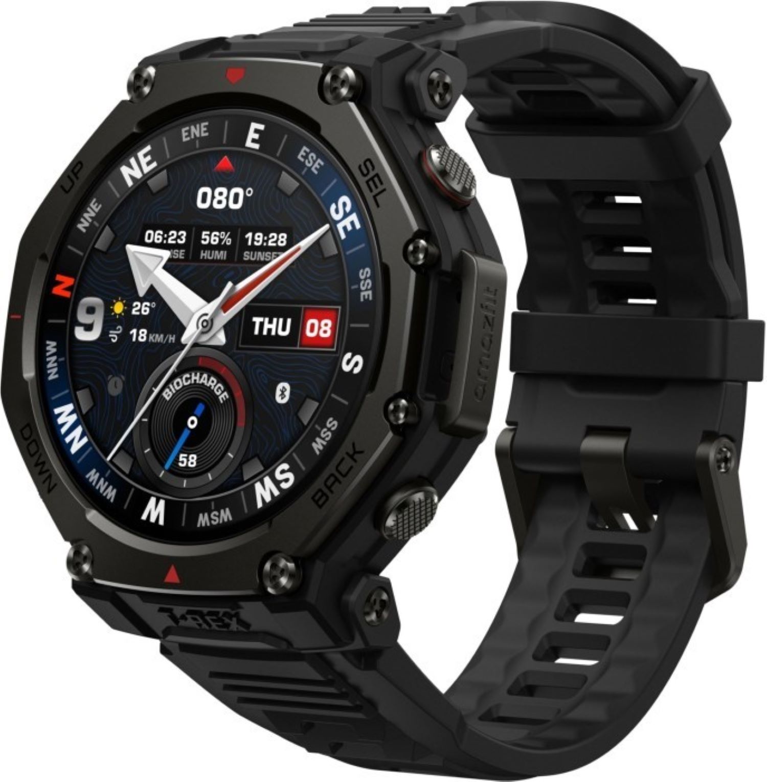 Купить Смарт-часы Amazfit T-Rex 3 Pro 48mm W2444OV1N Tactical Black - Фото 1 Смарт-часы Amazfit T-Rex 3 Pro 48mm W2444OV1N Tactical Black - Фото 1
