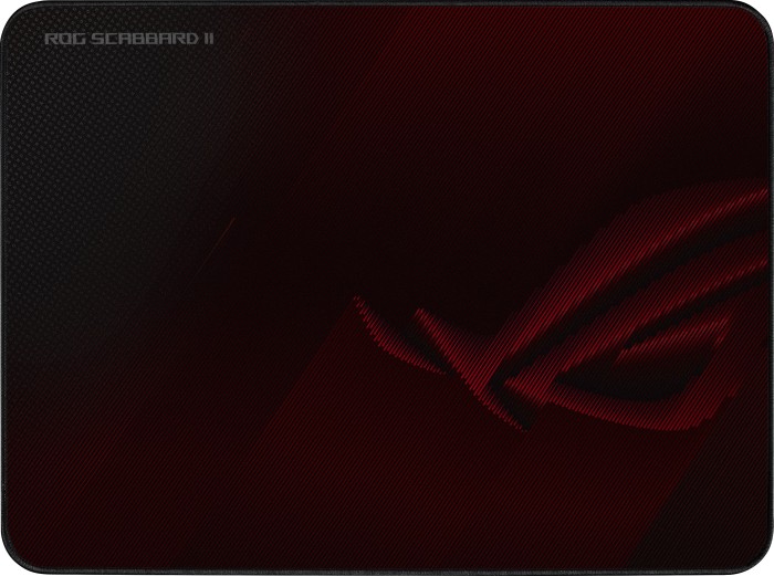 Коврик для мыши игровой Asus ROG Scabbard II Black Medium (90MP02H0-BPUA00) - Фото 1