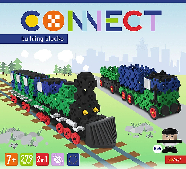 Фото - Пазли (5-7 років) Trefl Connect 2в1 279 дет. (19768)