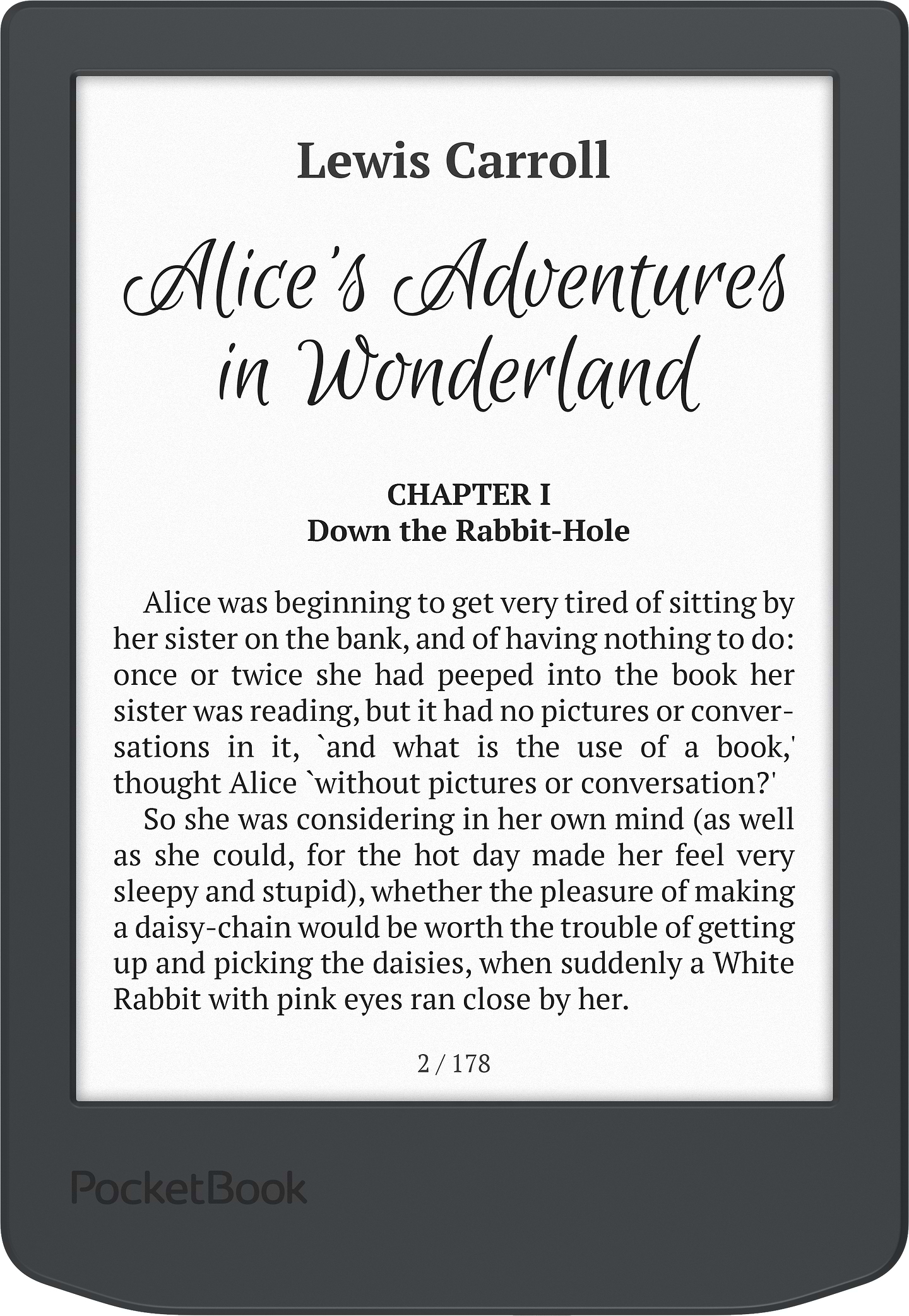 Електронна книга PocketBook PB619 Verse Lite Midnight Grey (PB619-T-CIS) - Фото 1