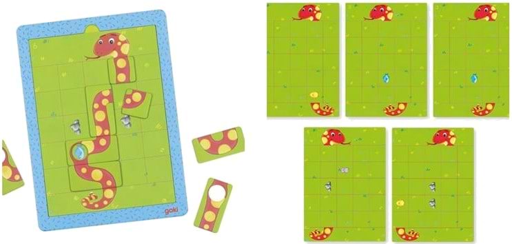 Настольная игра (3-4 года) goki Голодная змея 56756G